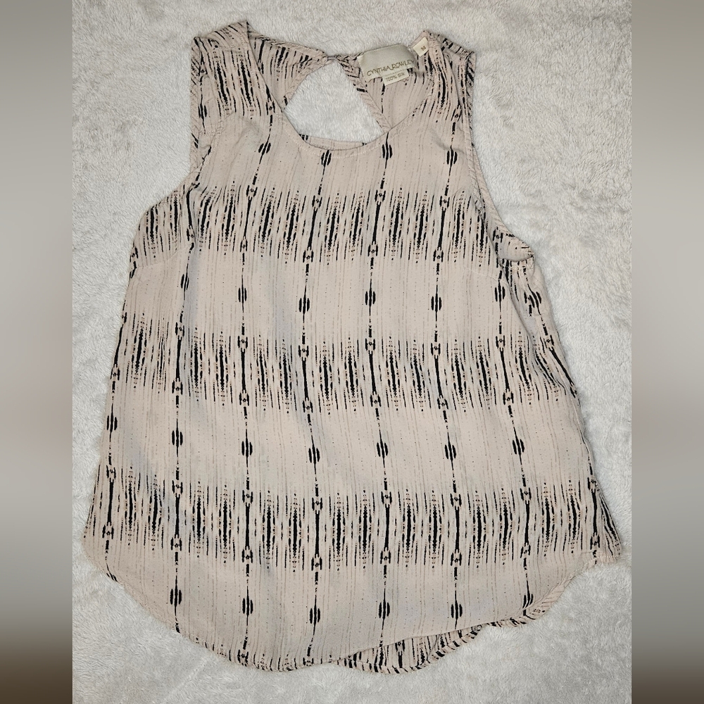 Cynthia Rowley Western Coastal Bohemian Trival Aztec Cami